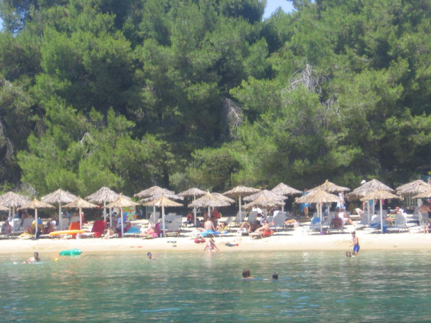 SKIATHOS-złota plaża Koukounaires #grecja